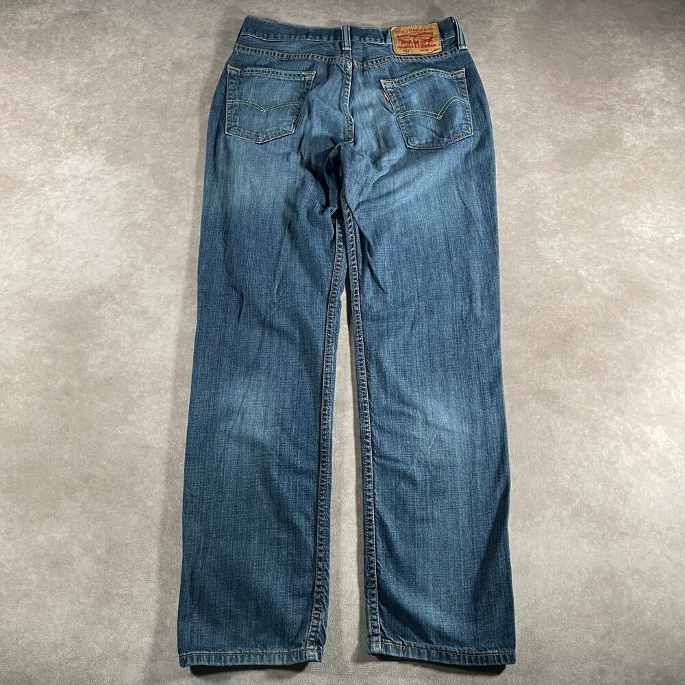 Levi's 514 Straight Fit Jeans Medium Wash Denim Men's Size 28x28